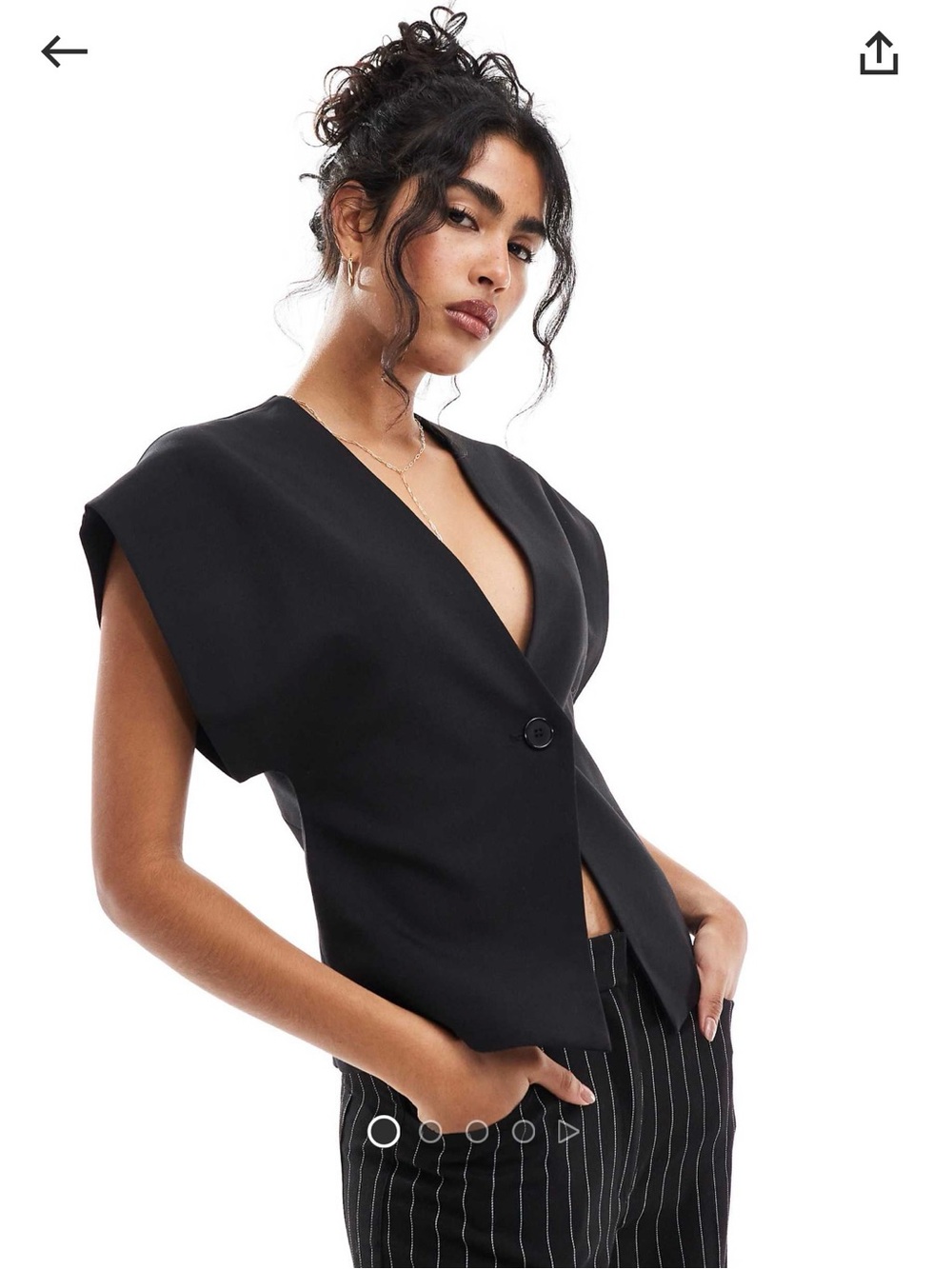 ASOS WRAP VEST